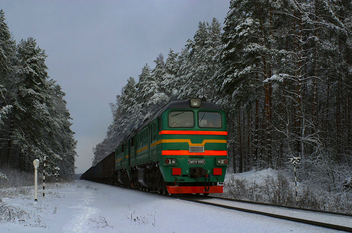 На севере Казахстана поезд будет делать остановку в поселке Булаево