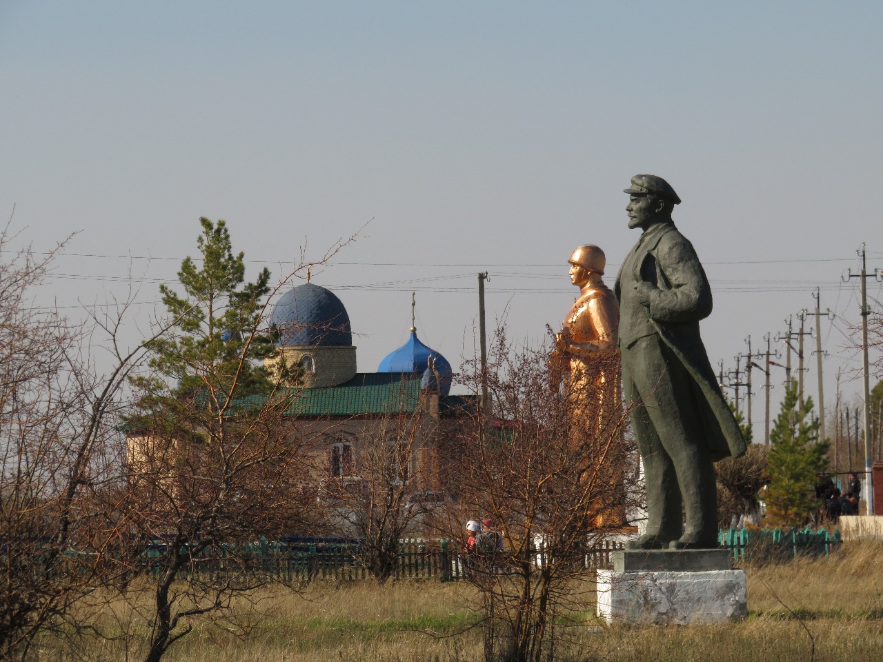 Тимирязево. Райцентр на краю Северного Казахстана