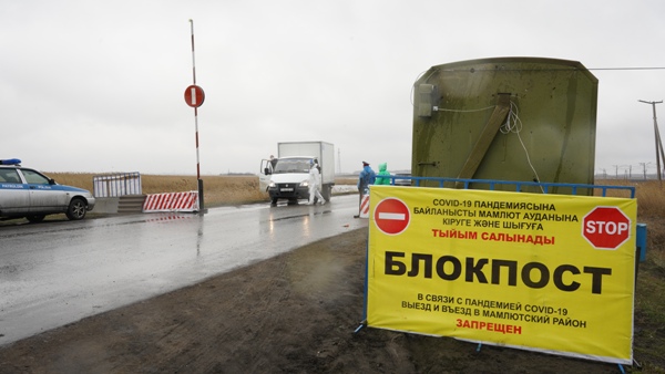 Блокпосты на границе Северо-Казахстанской области убирать пока не будут