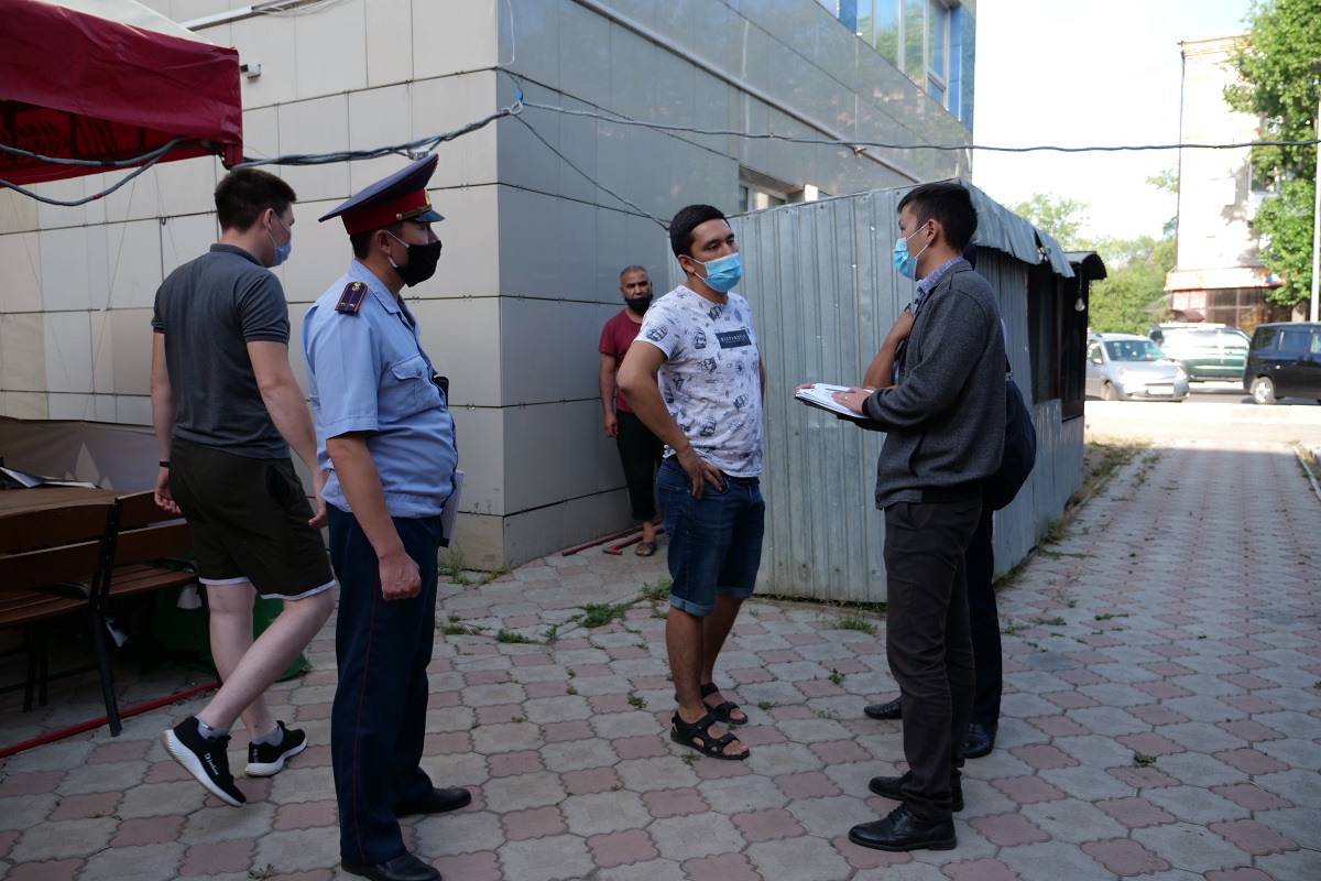 На севере Казахстана усилят рейды по соблюдению ограничительных мер