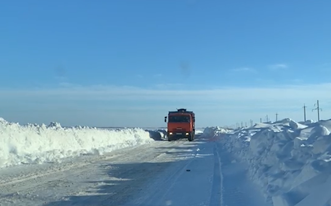 Приезжайте в Северный Казахстан. Если сможете проехать сквозь снег