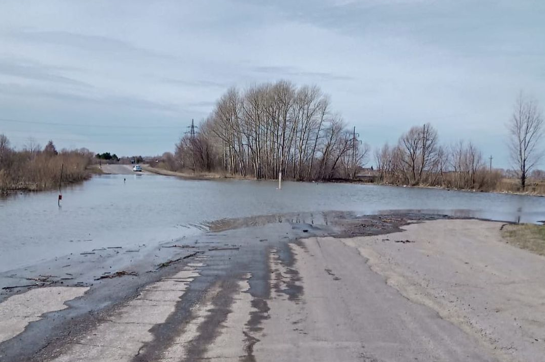 Вторая волна паводка в 40 километрах от Петропавловска