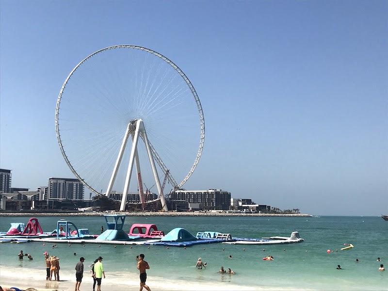 Колесо обозрения в Дубае