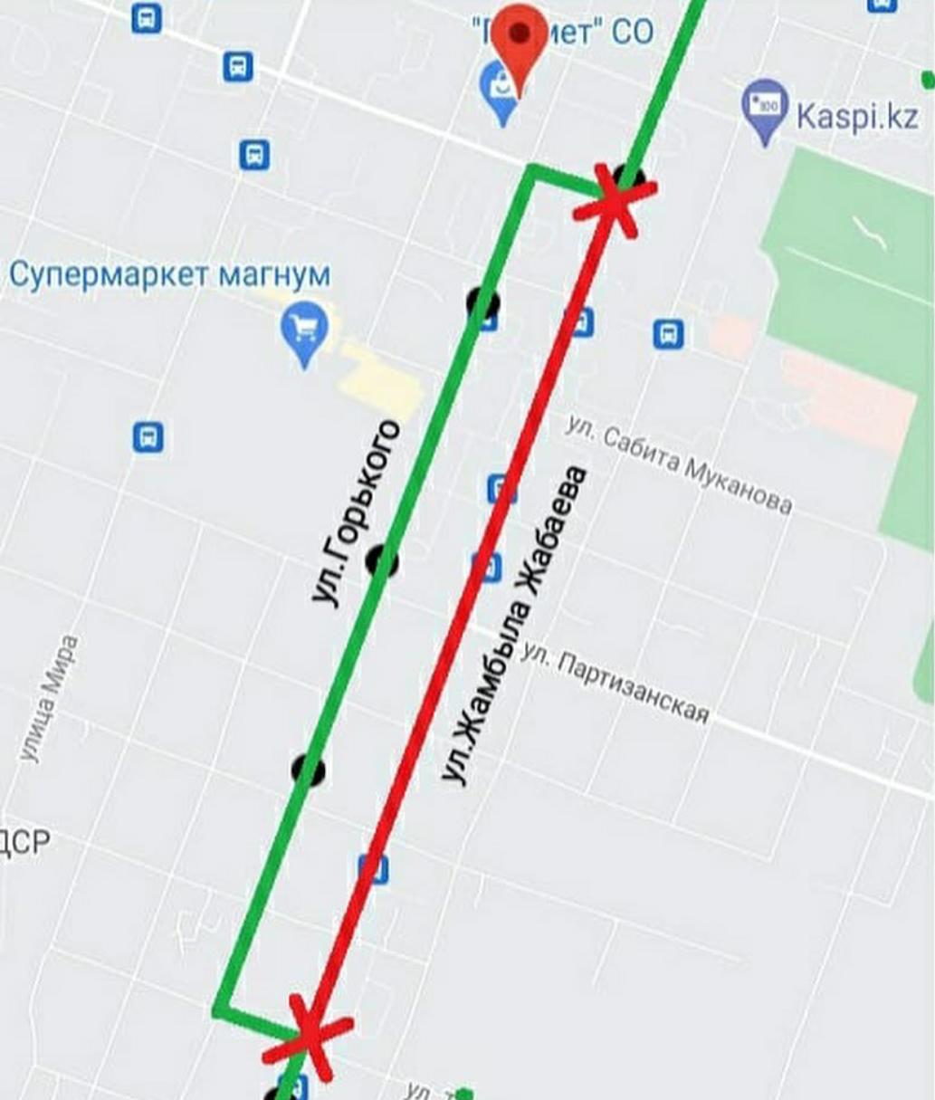 Маршруты петропавловск