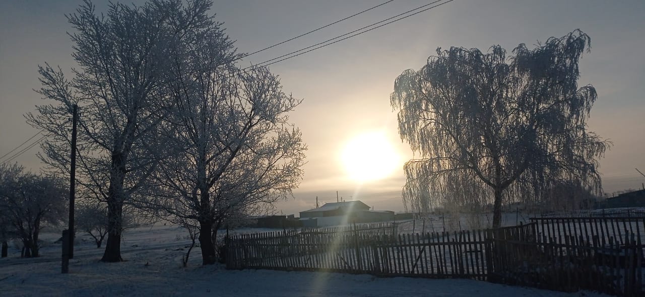 Как у Пушкина: блогер на севере Казахстана рассказал о сельских буднях зимой