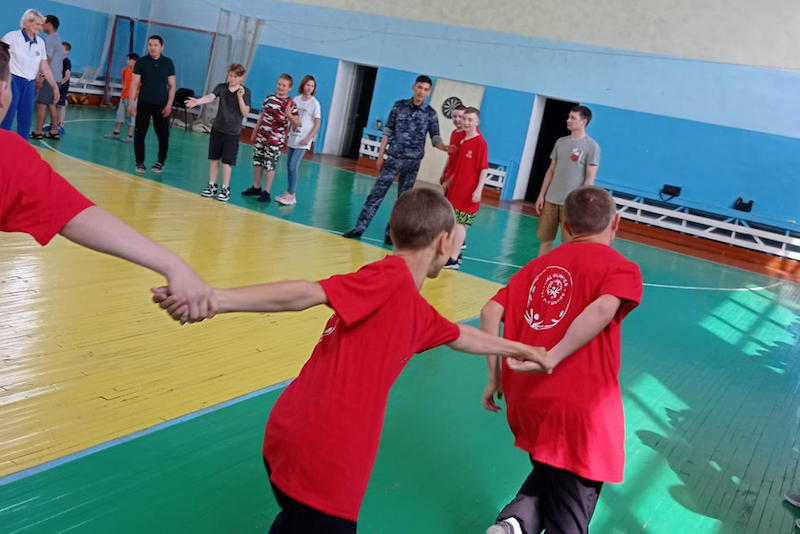 Акция «Динамо — детям» прошла в Петропавловске в Международный день защиты детей