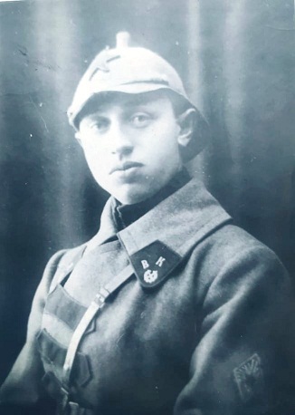 Курсант Л.Д. Сахаров, 1920 год