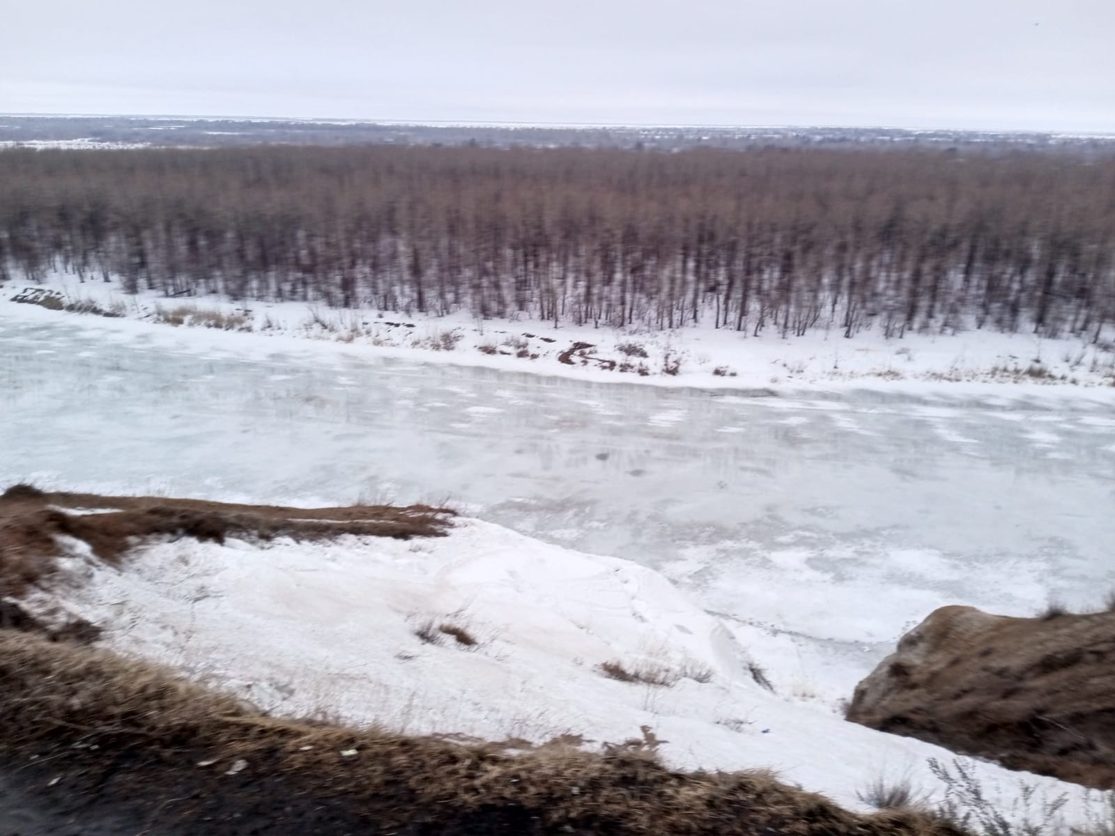 На севере Казахстана пытаются снизить риск подтопления населённых пунктов